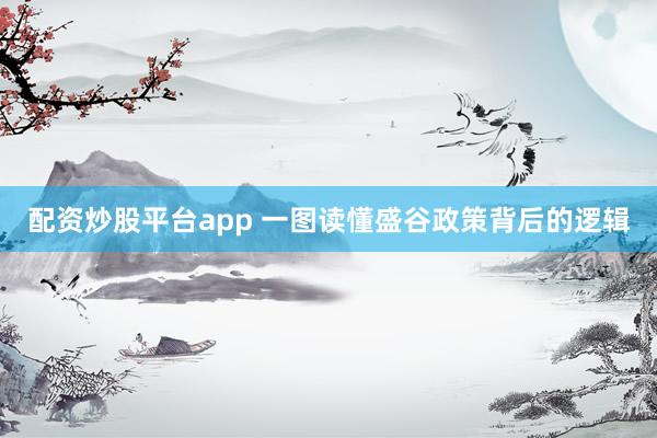 配资炒股平台app 一图读懂盛谷政策背后的逻辑